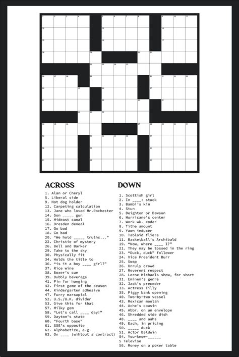 Crossword Puzzles, Word Puzzles and more!